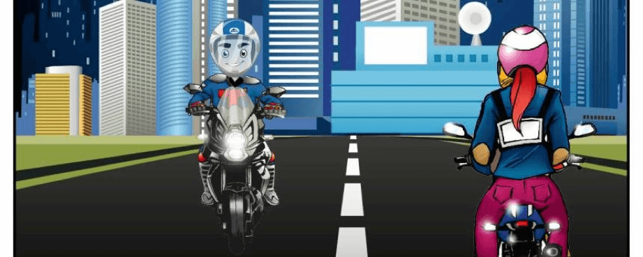 Cinco buenos y malos hábitos de los motociclistas en la ciudad - Auteco  Mobility