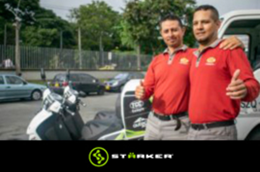 Auteco y Grupo Logístico TCC realizan prueba piloto con motos eléctricas