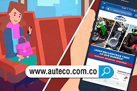 Conoce qué puedes hacer en el nuevo sitio web de Auteco.