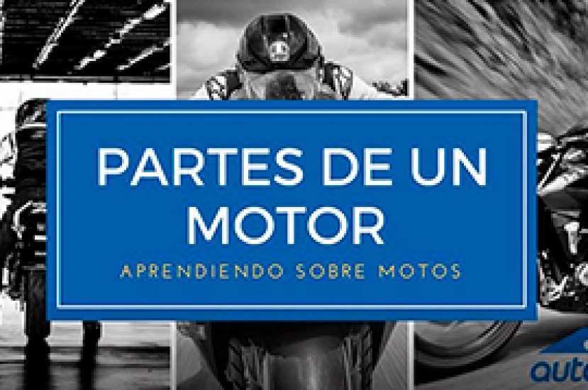 Conoce las diferentes partes del motor de una motocicleta