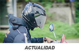 Motociclistas: a cambiar el casco