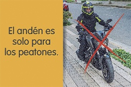 Estos 5 puntos te convencerán de no transitar por las aceras