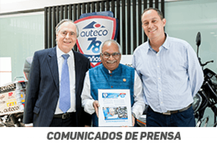 Embajador de la India visitó planta de Auteco en Antioquia