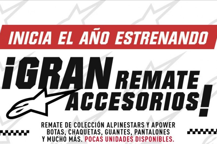 El lunes empieza el gran remate de accesorios