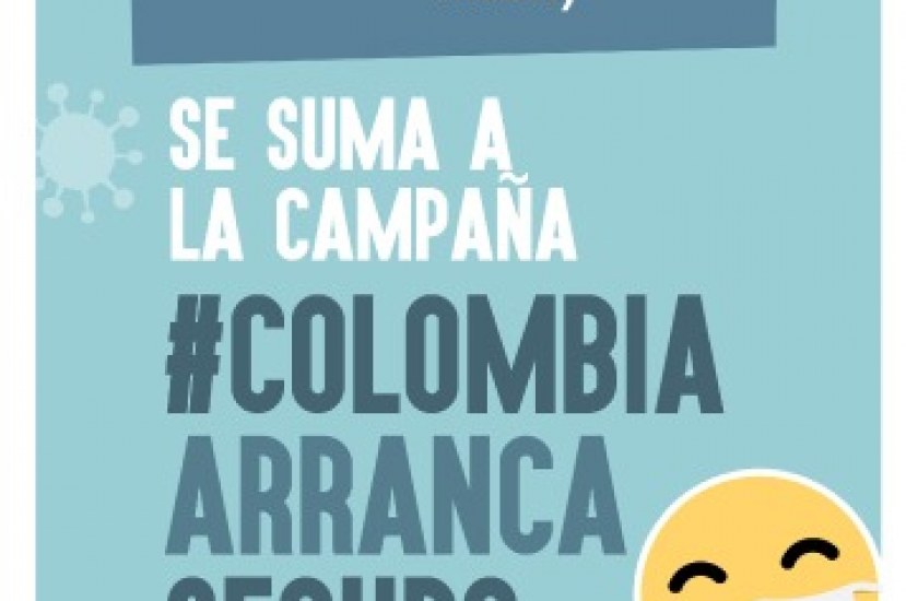 Juntos ayudamos a que Colombia arranque seguro