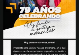 ¡Celebremos juntos nuestro aniversario!