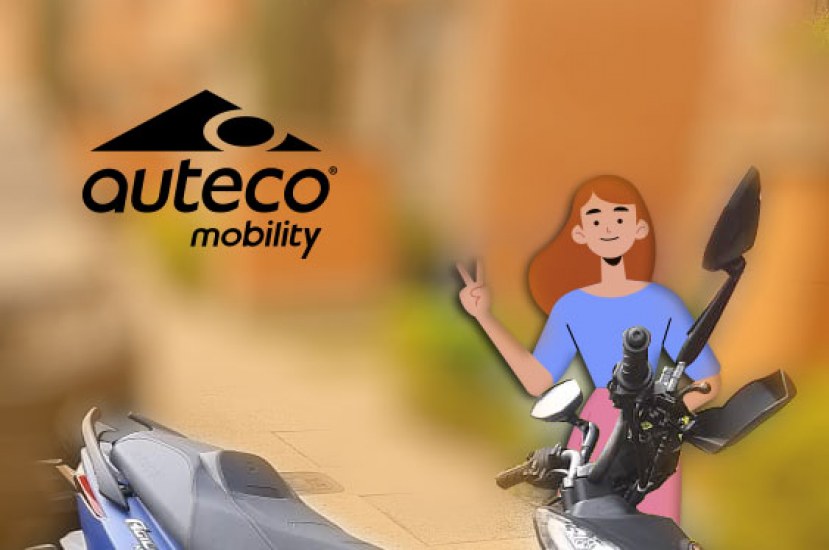 Gracias a Auteco Mobility Andrea ahora rueda en la moto de sus sueños