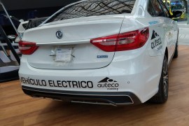 Presentan el taxi 100 % eléctrico e-cab marca Dongfeng que revolucionará el segmento de trasporte público individual en el país