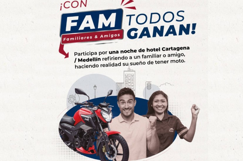 ¡FAM viene con toda! Participa del concurso