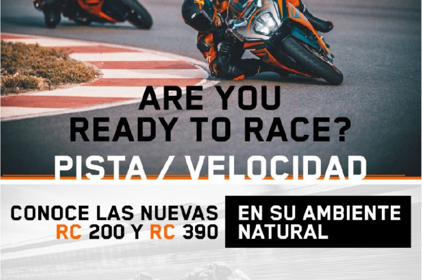 Ya viene el lanzamiento de las nuevas motos deportivas KTM RC