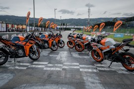 Las nuevas KTM supersport arrasaron en el lanzamiento oficial