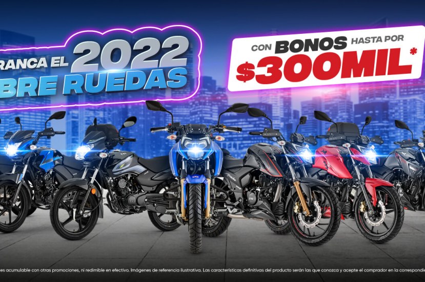 Arranca 2022 con moto nueva