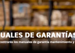 Manuales de garantía y mantenimiento